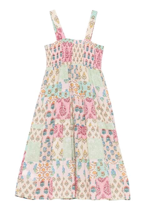 Multicolored cotton dress for girls MC2 SAINT BARTH | JME00102328H/DELMULTICOLOR